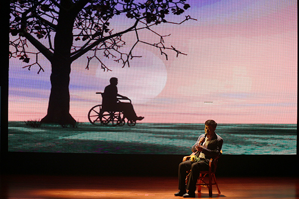 佛山市语言艺术研究会会长朗诵《秋天的怀念》