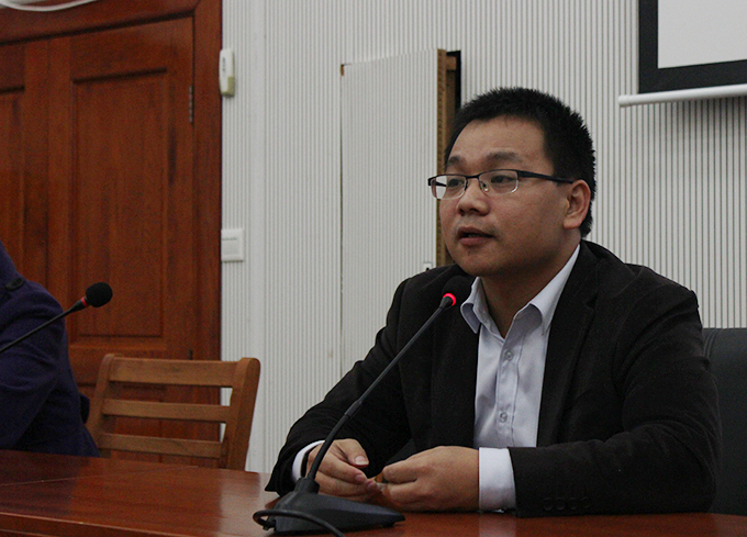 曾桂辉师兄讲课