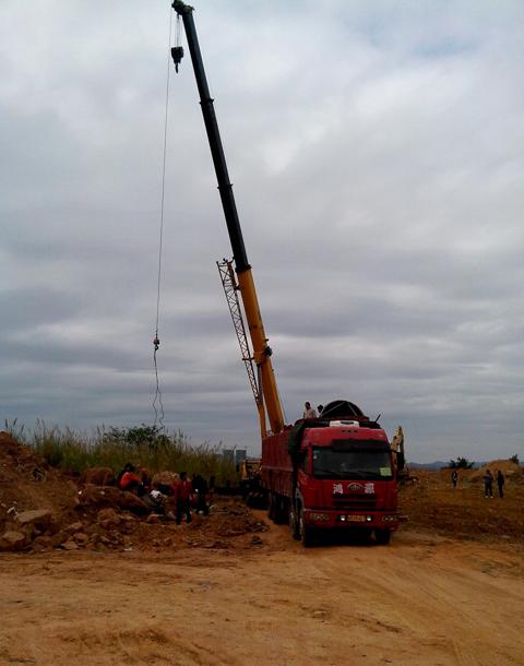 工程建设正式开始